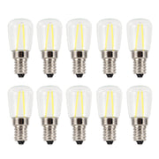 10PCS Mini Dimmable E14 LED Light Bulb 1.5W AC 110V for Chandelier Wall Lamp Home Lighting
