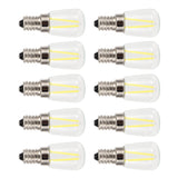 10PCS Mini Dimmable E14 LED Light Bulb 1.5W AC 110V for Chandelier Wall Lamp Home Lighting