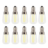 10PCS Mini Dimmable E14 LED Light Bulb 1.5W AC 110V for Chandelier Wall Lamp Home Lighting