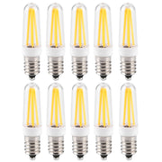 10Pcs 3W Small Bulb E14 Base Warm White Home Lighting Bulb for Chandelier Ceiling Light In Australia - Darrahopens