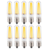 10Pcs 3W Small Bulb E14 Base Warm White Home Lighting Bulb for Chandelier Ceiling Light In Australia - Darrahopens