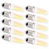 10Pcs 3W Small Bulb E14 Base Warm White Home Lighting Bulb for Chandelier Ceiling Light In Australia - Darrahopens