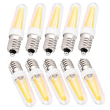 10Pcs 3W Small Bulb E14 Base Warm White Home Lighting Bulb for Chandelier Ceiling Light In Australia - Darrahopens
