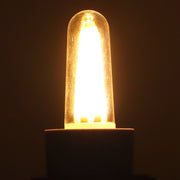 10Pcs 3W Small Bulb E14 Base Warm White Home Lighting Bulb for Chandelier Ceiling Light