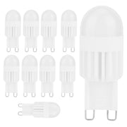 10Pcs G9 Bulbs 3W 5LED Bi Pin Light Source for Chandelier Ceiling Light Warm White 110V In Australia - Darrahopens