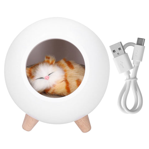 LED Night Light USB Charging Cute Pet House Touch Dimming Kid Baby Bedside Decoration Gift Lamp In Australia - Darrahopens