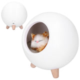 LED Night Light USB Charging Cute Pet House Touch Dimming Kid Baby Bedside Decoration Gift Lamp In Australia - Darrahopens