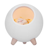 LED Night Light USB Charging Cute Pet House Touch Dimming Kid Baby Bedside Decoration Gift Lamp