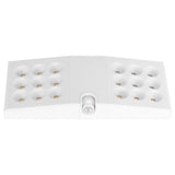 LED Motion Sensor Light USB Infrared Scanning PIR Night Lamp for Wardrobe Cabinet Warm White