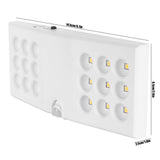 LED Motion Sensor Light USB Infrared Scanning PIR Night Lamp for Wardrobe Cabinet Warm White