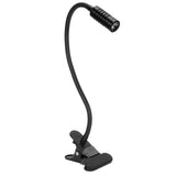 Student Reading Clipon Light 360° Flexible Neck Lamp USB Power Supply Clamp Light