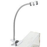 Clamp Light USB Warm Cold Color Temperature 360 Degrees Adjustable Gooseneck Light (Silver) In Australia - Darrahopens