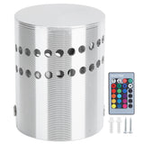 3W RGB Spiral LED Wall Light Ceiling Lamp Remote Control Wall Lamp for Hallway AC 85-265V In Australia - Darrahopens