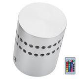 3W RGB Spiral LED Wall Light Ceiling Lamp Remote Control Wall Lamp for Hallway AC 85-265V