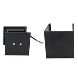 12W LED Wall Light Outdoor IP65 Waterproof Square Wall Lamp Garden Decorative Lighting Lamp