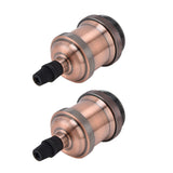 2PCS Vintage Lamp Socket Retro Aluminum Lamp Holder DIY Accessories for E26/27 Vintage BulbsRed Bronze In Australia - Darrahopens
