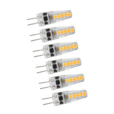 10pcs G4 LED Bulbs 2W Bi Pin Base Dimmable Bulbs for Chandelier Ceiling Lamp Table Lamp Warm White 3000K AC 12‑24V