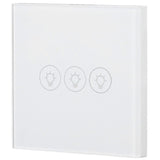 WiFi Touch Light Switch Voice Control Dimmable Smart Wall Touch Switch with Timer for Tuya 90‑250V