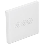 WiFi Touch Light Switch Voice Control Dimmable Smart Wall Touch Switch with Timer for Tuya 90‑250V