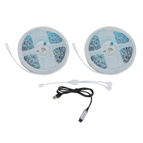 LED RGB Strip Light 5V Button Control Tape Light Color Changing USB Powered Strip Light For Bedroom20m / 65.6ft In Australia - Darrahopens