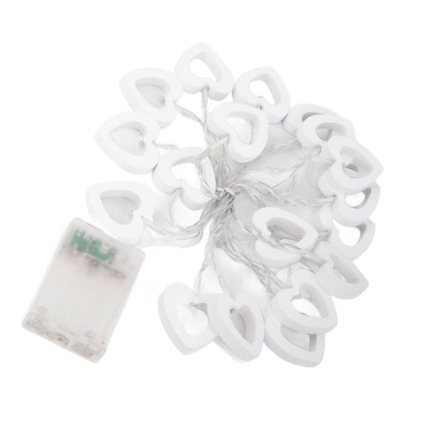 LED String Lights Heart Shaped Fairy String Lights Battery Powered for Garden Holiday Wedding Birthday Party 3 Meter 20LED In Australia - Darrahopens