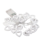 LED String Lights Heart Shaped Fairy String Lights Battery Powered for Garden Holiday Wedding Birthday Party 3 Meter 20LED In Australia - Darrahopens