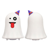 LED Cute Night Lamp Ghost Shaped 7 Colors Light USB Charging Silicone and ABS Bed Light for Kids Bedroom Halloween