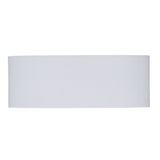 LED Wall Lamp Decorative White Housing White Lighting Indoor Wall Light for Hotel Garden Bedroom 90‑265V 8W