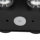 LED Wall Lamp Waterproof Modern Sconce Light Indoor Outdoor Decoration 90‑265V 4W Black Shell White Light