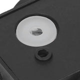 LED Wall Light Waterproof Decorative Aluminum Alloy Black Wall Sconce Lamp for Outdoor 110‑265V White Light