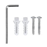 LED Wall Light Waterproof Decorative Aluminum Alloy Black Wall Sconce Lamp for Outdoor 110‑265V White Light