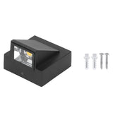 Wall Lamp IP67 Waterproof LED Decorative Light 90‑265V Outdoor Decor for Garden Patio Warm Light In Australia - Darrahopens