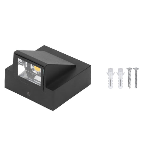 Wall Lamp IP67 Waterproof LED Decorative Light 90‑265V Outdoor Decor for Garden Patio White Light In Australia - Darrahopens