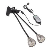 LED Plant Grow Lights Double Head Succulents Grow Fill Light USB Powered Growing Lamp with Clip In Australia - Darrahopens