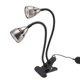 LED Plant Grow Lights Double Head Succulents Grow Fill Light USB Powered Growing Lamp with Clip