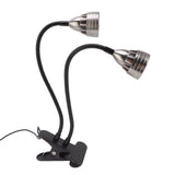 LED Plant Grow Lights Double Head Succulents Grow Fill Light USB Powered Growing Lamp with Clip