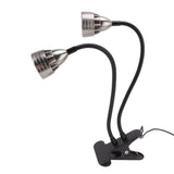 LED Plant Grow Lights Double Head Succulents Grow Fill Light USB Powered Growing Lamp with Clip