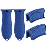 4PCS Silicone Hot Handle Holder and Silicone Auxiliary Handle Holder Iron Pan Handle Covers Pot Holder Handle Kitchen Gadget In Australia - Darrahopens