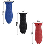4PCS Silicone Hot Handle Holder and Silicone Auxiliary Handle Holder Iron Pan Handle Covers Pot Holder Handle Kitchen Gadget In Australia - Darrahopens