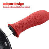 4PCS Silicone Hot Handle Holder and Silicone Auxiliary Handle Holder Iron Pan Handle Covers Pot Holder Handle Kitchen Gadget In Australia - Darrahopens