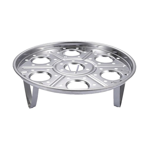 Stainless Steel Steam Rack Multi Functional Stand Heat Resistant Egg Kitchen Utensils