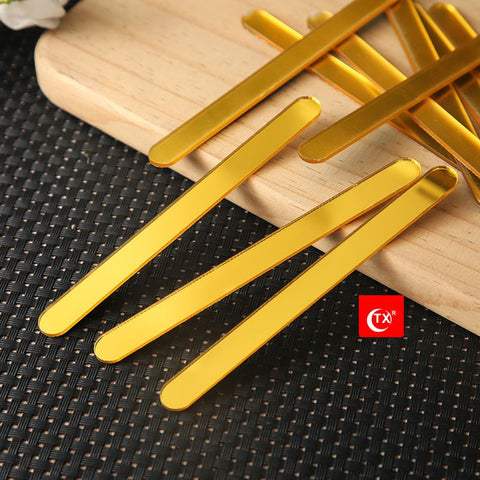 50PCS Acrylic Popsicle Sticks Reusable Cakesicle Sticks Party Favors for DIY Ice Cream Popsicle In Australia - Darrahopens