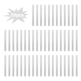 50PCS Acrylic Popsicle Sticks Reusable Cakesicle Sticks Party Favors for DIY Ice Cream Popsicle In Australia - Darrahopens