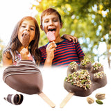 4 Cavities Ice Cream Mold Silicone Popsicle Mold Homemade Heart Shaped Paw Ice Cream Mold for DIY Popsicle Cake Jelly In Australia - Darrahopens