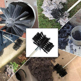 Chimney Cleaning Brush Chimney Sweeping Tool and Rods Kit Duct Clean Kit Cleaning Tool In Australia - Darrahopens