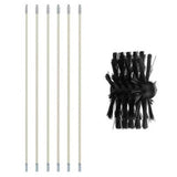 Chimney Cleaning Brush Chimney Sweeping Tool and Rods Kit Duct Clean Kit Cleaning Tool In Australia - Darrahopens