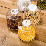 6PCS Spice Storage Boxes Stackable Spice Tower Racks Transparent Seasoning Cans Kitchen Tools In Australia - Darrahopens