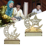 Ramadan Moon Shaped LED Light Muslim Ramadan Decoration Table Lamp for Home Festival Party Decoration In Australia - Darrahopens