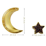 Ramadan Serving Tray with Crescent Moon and Star Food Tray Muslim Islam Mubarak Food Tray for Party Decoration In Australia - Darrahopens