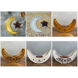 Ramadan Serving Tray with Crescent Moon and Star Food Tray Muslim Islam Mubarak Food Tray for Party Decoration In Australia - Darrahopens